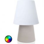 1004119 : No. 1 LED-Tischleuchte für außen, Fuß sandfarben | Sehr große Auswahl Lampen und Leuchten.