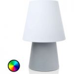 1004120 : No. 1 LED-Tischleuchte für außen, Fuß grau | Sehr große Auswahl Lampen und Leuchten.