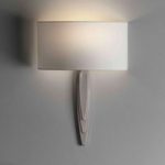 1020680 : Astro Gaudi Wandleuchte nickel matt/weiß | Sehr große Auswahl Lampen und Leuchten.