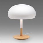 1022072 : Keramik-Tischleuchte Aspen in Pilzform, 45 cm | Sehr große Auswahl Lampen und Leuchten.