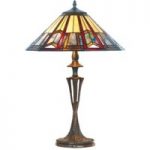 1032185 : Tischleuchte Lillie im Tiffany-Stil | Sehr große Auswahl Lampen und Leuchten.
