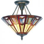1032190 : Deckenleuchte Lillie im Tiffany-Stil | Sehr große Auswahl Lampen und Leuchten.