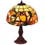 1032198 : Motiv-Tischleuchte JULIANA im Tiffany-Stil | Sehr große Auswahl Lampen und Leuchten.