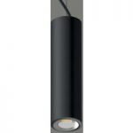 1050164 : Studio - schwarze LED-Pendellampe in Zylinderform | Sehr große Auswahl Lampen und Leuchten.