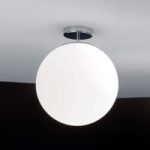 1053049 : Glas-Deckenleuchte Sferis, 30 cm, chrom | Sehr große Auswahl Lampen und Leuchten.