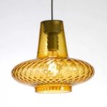 1053266 : Glas-Pendelleuchte Giulietta, amber | Sehr große Auswahl Lampen und Leuchten.