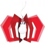 1056002 : Rote Hängeleuchte Spider | Sehr große Auswahl Lampen und Leuchten.