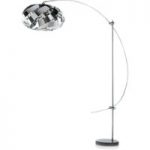 1056041 : Plaza - Bogenlampe modern und gefällig, chrom | Sehr große Auswahl Lampen und Leuchten.