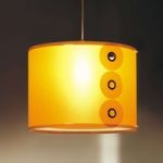 1056088 : Orangefarbene Pendelleuchte Rotho | Sehr große Auswahl Lampen und Leuchten.