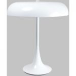 1065041 : Weiß lackierte Tischleuchte Madison | Sehr große Auswahl Lampen und Leuchten.