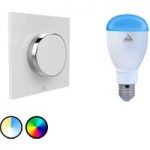1072013 : AwoX SmartLIGHT Color LED-Lampe E27 + SmartPEPPLE | Sehr große Auswahl Lampen und Leuchten.
