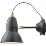 1073096 : Anglepoise Original 1227 Brass Wandlampe grau | Sehr große Auswahl Lampen und Leuchten.