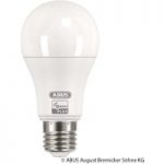 1074027 : ABUS Z-Wave E27 9 W LED-Lampe, warmweiß | Sehr große Auswahl Lampen und Leuchten.