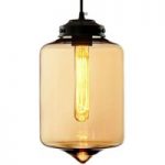 1075052 : Hängeleuchte LA011 E27-Tube Glasschirm amber | Sehr große Auswahl Lampen und Leuchten.