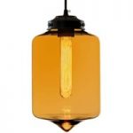 1075053 : Hängelampe LA011 E27-Tube Glasschirm amber intense | Sehr große Auswahl Lampen und Leuchten.