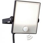1507267 : LED-Außenwandleuchte Dryden mit Sensor, schwarz | Sehr große Auswahl Lampen und Leuchten.