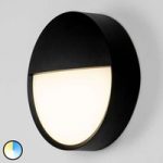 1512022 : BRUMBERG Eye LED-Außenwandleuchte halb geschlossen | Sehr große Auswahl Lampen und Leuchten.