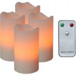 1522512 : 4-er Set - Candle LED-Kerzen m. Fernbedienung crem | Sehr große Auswahl Lampen und Leuchten.