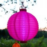1522991 : LED-Solar-Lampion Jerrit in strahlendem Pink | Sehr große Auswahl Lampen und Leuchten.