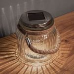 1522994 : Solarbetriebene LED-Tischleuchte Jar aus Glas | Sehr große Auswahl Lampen und Leuchten.