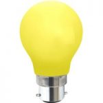 1523025 : B22 0,8W LED-Lampe, gelb | Sehr große Auswahl Lampen und Leuchten.