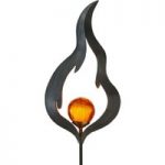 1523079 : Solar-Erdspießleuchte Melilla Flamme mit LED | Sehr große Auswahl Lampen und Leuchten.