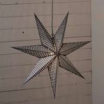 1523256 : Gepunkteter Papierstern Huss 60 cm grau | Sehr große Auswahl Lampen und Leuchten.