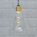 1523496 : Vintage-LED-Dekoleuchte Glow mit Timer, klar | Sehr große Auswahl Lampen und Leuchten.