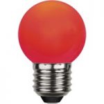 1523578 : LED-Lampe E27 G45 für Lichterketten, rot | Sehr große Auswahl Lampen und Leuchten.