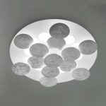 1552095 : Mit Silberfolie besetzt - LED-Deckenlampe Nuvola | Sehr große Auswahl Lampen und Leuchten.