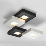 1556076 : Bopp Cubus - LED-Deckenlampe in Schwarzweiß, 4fl. | Sehr große Auswahl Lampen und Leuchten.