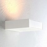 1556078 : Bopp Cubus - weißer LED-Wandfluter | Sehr große Auswahl Lampen und Leuchten.