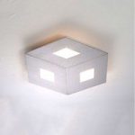 1556208 : Bopp Box Comfort LED-Deckenlampe silber 35cm | Sehr große Auswahl Lampen und Leuchten.