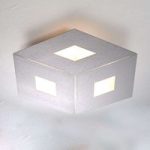 1556209 : Bopp Box Comfort LED-Deckenlampe silber 45cm | Sehr große Auswahl Lampen und Leuchten.