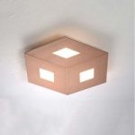 1556210 : Bopp Box Comfort LED-Deckenlampe roségold 35cm | Sehr große Auswahl Lampen und Leuchten.
