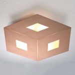 1556211 : Bopp Box Comfort LED-Deckenlampe roségold 45cm | Sehr große Auswahl Lampen und Leuchten.