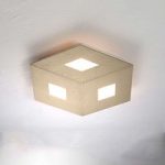 1556212 : Bopp Box Comfort LED-Deckenleuchte gold 35cm | Sehr große Auswahl Lampen und Leuchten.