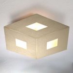 1556213 : Bopp Box Comfort LED-Deckenleuchte gold 45cm | Sehr große Auswahl Lampen und Leuchten.
