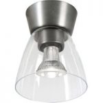 1561021 : Oxidgrauer Baldachin - Deckenlampe Bizzo Klarglas | Sehr große Auswahl Lampen und Leuchten.