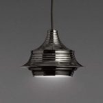 1569061 : Bover Tibeta 02 - LED-Pendelleuchte, chrom-schwarz | Sehr große Auswahl Lampen und Leuchten.