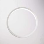 2028026 : Cini&Nils Assolo - weiße LED-Hängeleuchte, 43 cm | Sehr große Auswahl Lampen und Leuchten.
