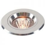 2501070 : Silberfarbiger Aluminium Einbauring, feststehend | Sehr große Auswahl Lampen und Leuchten.