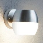 3000638 : Moderne LED-Außenwandleuchte Oncala mit Glasschirm | Sehr große Auswahl Lampen und Leuchten.