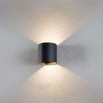 3006518 : Schlichte LED-Wandlampe Dodd für außen - IP54 | Sehr große Auswahl Lampen und Leuchten.