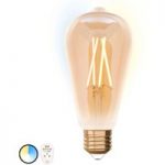 3006843 : iDual LED-Lampe E27 ST64 9W mit Fernbedienung | Sehr große Auswahl Lampen und Leuchten.