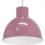 3031603 : Lavendelfarbene Hängeleuchte Andrin -  innen weiß | Sehr große Auswahl Lampen und Leuchten.