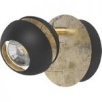 3031814 : LED-Wandleuchte Nocito in Schwarz-Gold | Sehr große Auswahl Lampen und Leuchten.