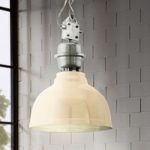 3031873 : Cremefarbene Industrie-Hängeleuchte Grantham | Sehr große Auswahl Lampen und Leuchten.