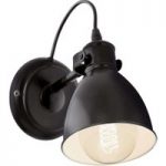 3032077 : Vintage-Wandleuchte Priddy, schwarz | Sehr große Auswahl Lampen und Leuchten.