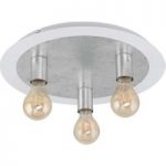 3032106 : Deckenlampe Passano 3fl. silber | Sehr große Auswahl Lampen und Leuchten.